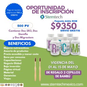 PAQUETE DOBLE RCM