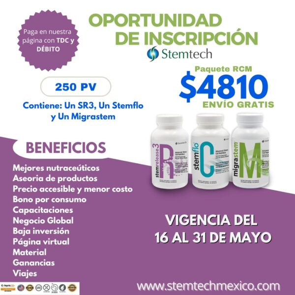 PAQUETE RCM