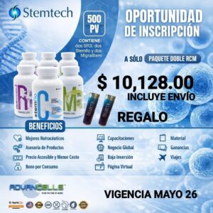 PAQUETE DOBLE RCM