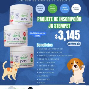 PAQUETE STEMPETS JR
